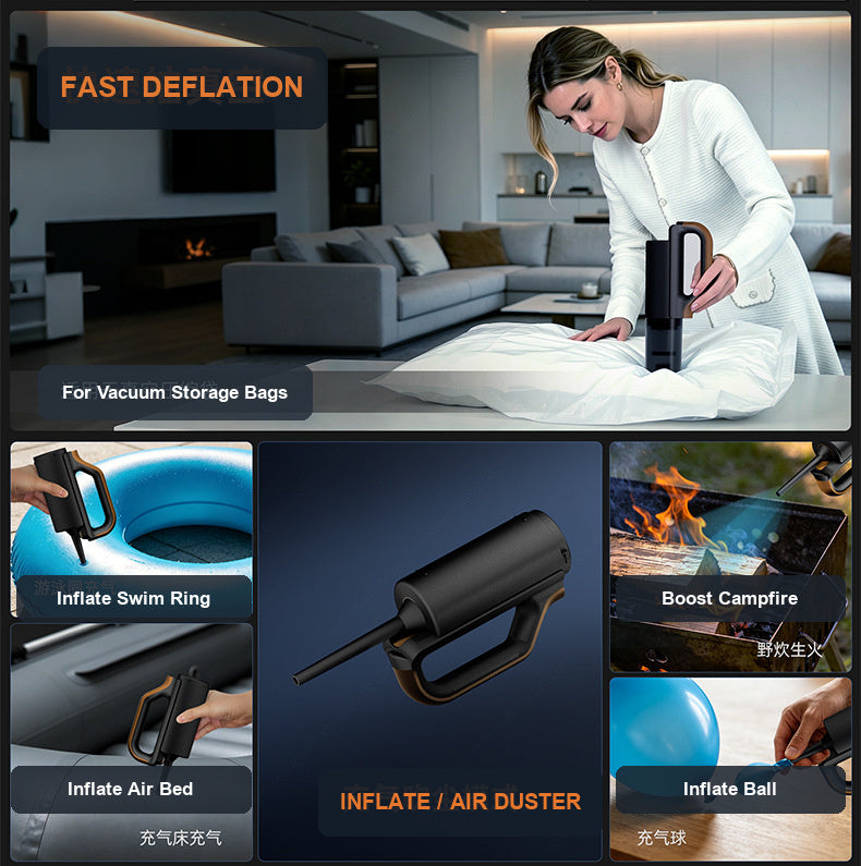 2026 Cordless Car Vacuum — Upgraded Handheld Cleaner with Powerful Suction for Car & Home