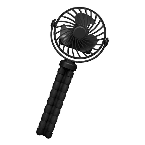 OctoBreeze 3-in-1 Flexible Octopus Fan — USB Rechargeable Stroller & Travel Fan with Wrap-Around Legs